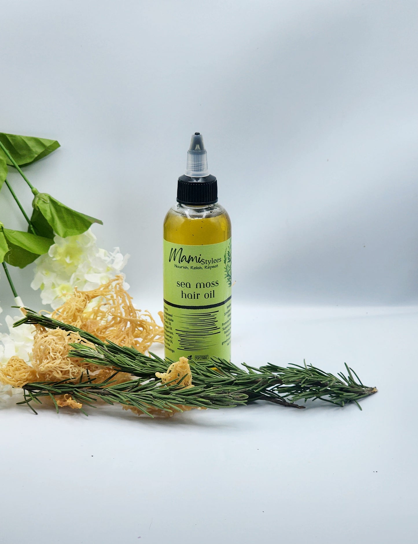 Sea Moss Infused Hair Oil